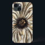Flowerhead Fresko auf TAN-Hintergrund Case-Mate iPhone Hülle<br><div class="desc">Ein großes flowerhead bildet die Mehrheit dieses Freskos. Das Stillstehen auf einem tan Hintergrund das Stück hat ein sehr rustikales Gefühl. Dieses würde einen reizenden Zusatz zu jedem möglichem Zuhause machen!</div>