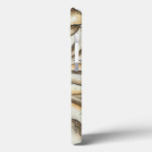 Flowerhead Fresko auf TAN-Hintergrund Case-Mate iPhone Hülle (Rückseite / Links)