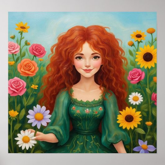 FlowerHexe Poster (Vorne)