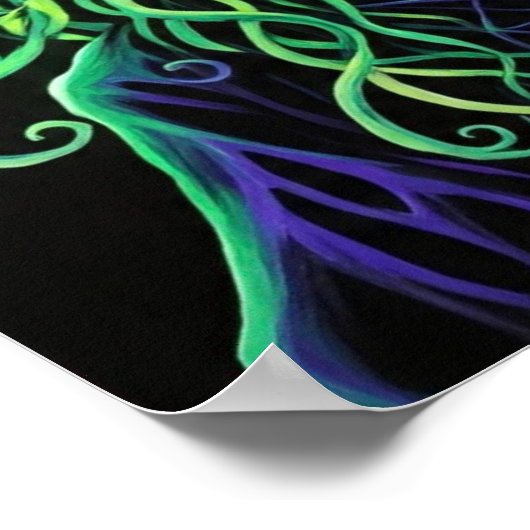 FlowerHexe Poster (Ecke)