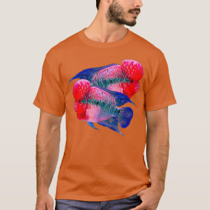 Flowerhorn Cichlid Fish Aquarium Owners Gifts Clas T-Shirt