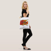 Flowerhorn cichlid fish cartoon illustration tasche (Am Model)