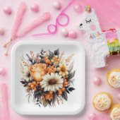 Flowering Bouquet Pappteller (Party)