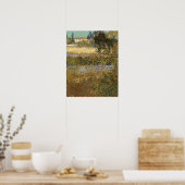 Flowering Garden by Vincent van Gogh Poster (Küche)
