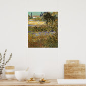Flowering Garden by Vincent van Gogh Poster (Küche)