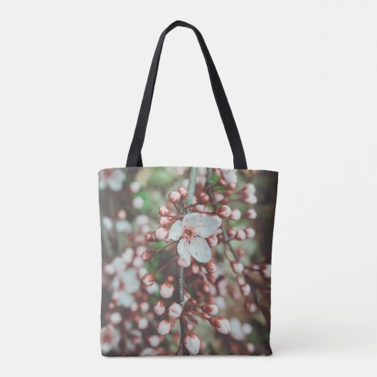 Flowering Plum Tree Tasche (Rückseite)