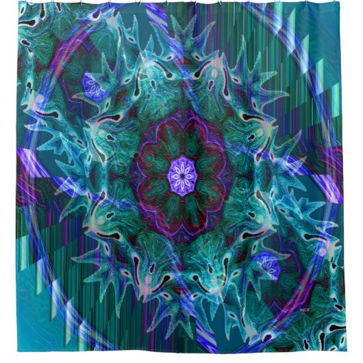 Flowering under the Sea.... Duschvorhang (Vorderseite)