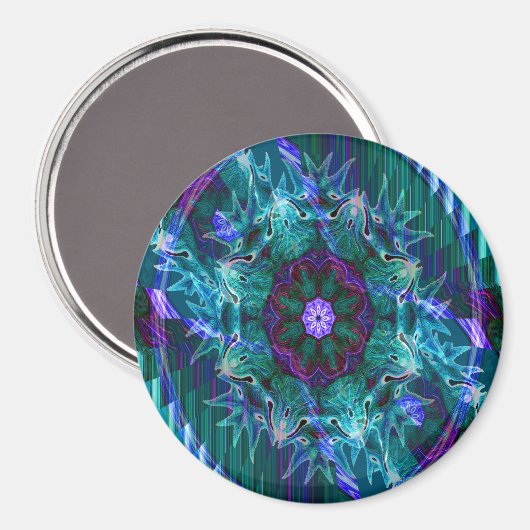 Flowering under the Sea.... Magnet (Vorderseite/Rückseite)