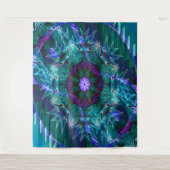 Flowering under the Sea.... Wandteppich (Vorderseite)