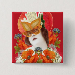 flowerLadyMangoHead II Button