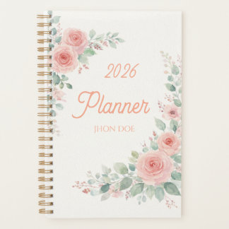 Flowerly-Blattwerk-Planer 2026 Planer