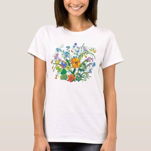 'FlowerMania T-Shirt (Vorderseite)