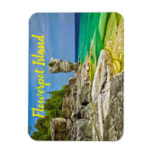 Flowerpot Island Kanada stilisiert Magnet (Vertikal)