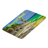 Flowerpot Island Kanada stilisiert Magnet (Linke Seite)