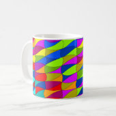 Flowerpower confused pattern coffee mug kaffeetasse (Vorderseite Links)