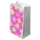 FlowerPower-Geschenktasche Kleine Geschenktüte (Rückseite Schrägansicht)