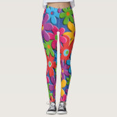 FlowerPower Leggings (Vorderseite)