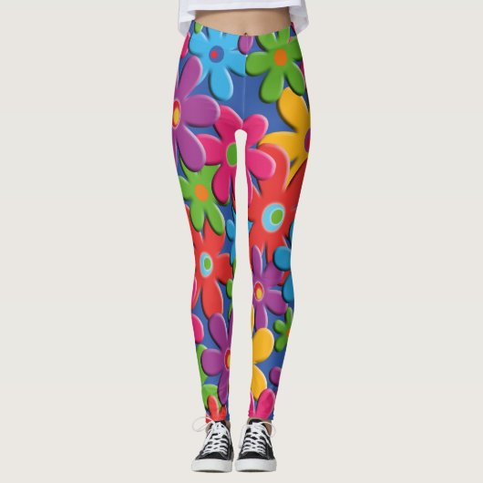 FlowerPower Leggings (Vorderseite)