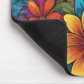 "Flowerpower"-Mausepad mit Kunstmotiv Mousepad (Ecke)