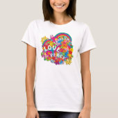 FlowerPowerRainbow T-Shirt (Vorderseite)