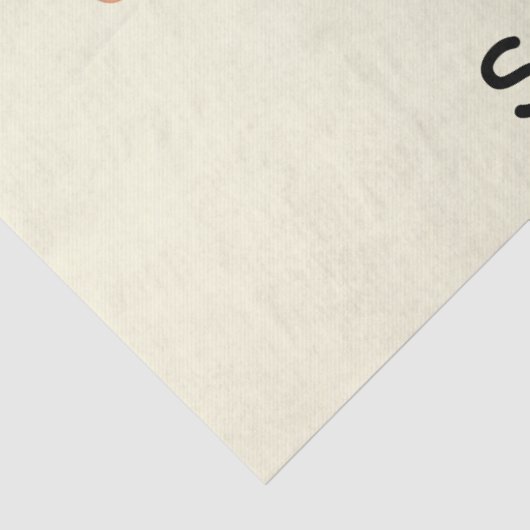 Flowers and Bees Personalized Seidenpapier (Detail)