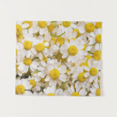 Flowers | Bunch of Chamomiles Wandteppich (Vorderseite (Horizontal))