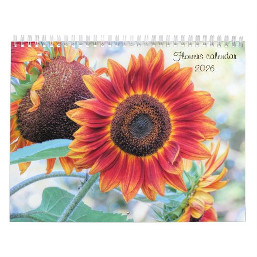 Flowers calendar 2026  kalender (Titelbild)