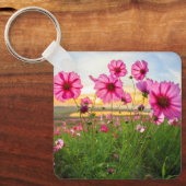 Flowers |Chiang Rai Province, Thailand Schlüsselanhänger (Vorderseite)
