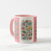 Flowers Coffee Mug Tasse (Vorderseite Links)