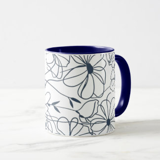 Flowers Coffee Mug Tasse