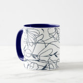 Flowers Coffee Mug Tasse (Vorderseite Links)