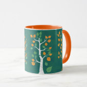 Flowers Coffee Mug Tasse (VorderseiteRechts)