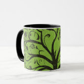 Flowers Coffee Mug Tasse (Vorderseite Links)