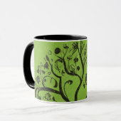 Flowers Coffee Mug Tasse (Vorderseite Links)