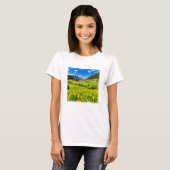 Flowers | Dandelion Canton of Grisons, Switzerland T-Shirt (Vorne ganz)