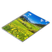 Flowers Dandelion Kanton Graubünden, Switzerland Notizblock (Linke Seite)