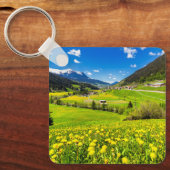 Flowers Dandelion Kanton Graubünden, Switzerland Schlüsselanhänger (Vorderseite)