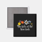 Flowers Drawing The Of The Wine Gods Funny 2025 Sa Magnet (Vorderseite/Rückseite)