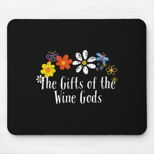 Flowers Drawing The Of The Wine Gods Funny 2025 Sa Mousepad (Vorne)