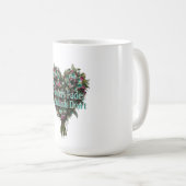 Flowers Fade, Standards Don't T-Shirt Kaffeetasse (VorderseiteRechts)