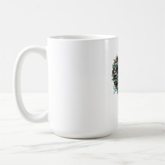 Flowers Fade, Standards Don't T-Shirt Kaffeetasse (Links)
