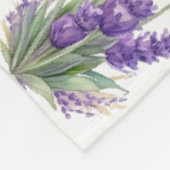 Flowers Fleecedecke (Ecke)