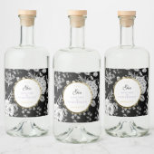 Flowers Flowers flowers Alkoholflaschenetikett (Flaschen)