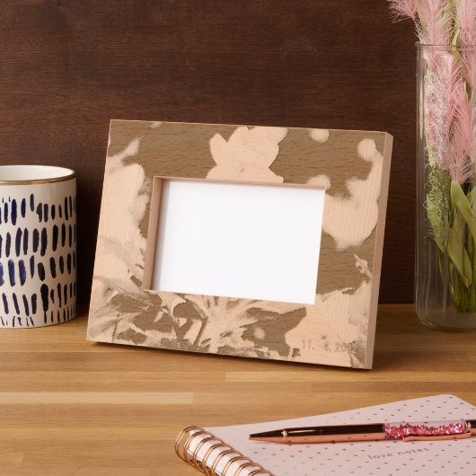 flowers geätzte rahmen (Links)