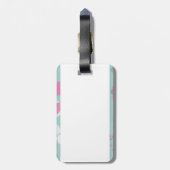 flowers green gepäckanhänger (Rückseite vertikal)