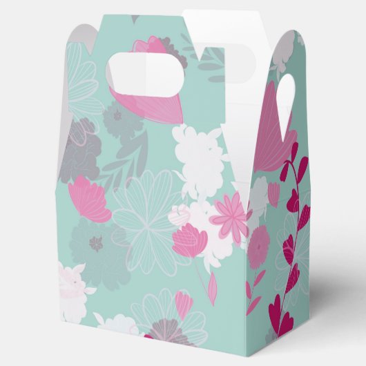 flowers green geschenkschachtel (Geöffnet)