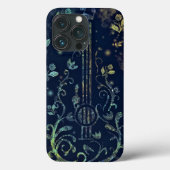 Flowers Guitar Music Case-Mate iPhone Hülle (Rückseite)