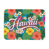 Flowers Hawaii Travel Magnet (Horizontal)