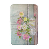 Flowers | Hellebores in Vases Badematte (Vorderseite Vertikal)