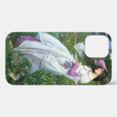 Flowers im Wind, John William Waterhouse Case-Mate iPhone Hülle (Rückseite (Horizontal))